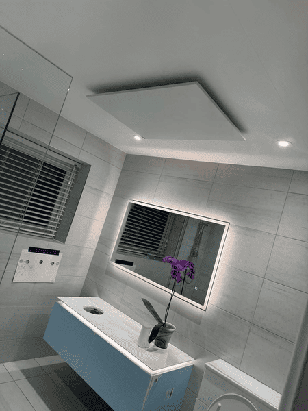 Bathroom electrics installed by J-Tec Electrical Solutions